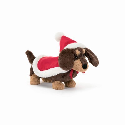 Jellycat Winter Warmer Otto Sausage Hond | IU2154308